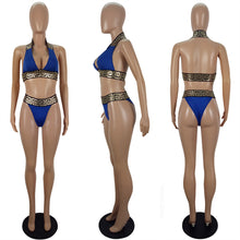 Load image into Gallery viewer, Designer High Waisted Bikini