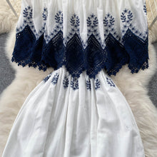 Load image into Gallery viewer, Off Shoulder Romantic Summer Beach Dress