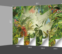 Load image into Gallery viewer, Tropical Jungle Mural 183 x 120