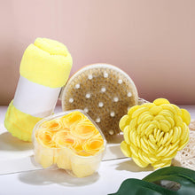 Load image into Gallery viewer, Luxetique Tahiti Island Bath Gift Set, 15pcs Luxury Self Care Kit with Bath Bombs, Essential Oil, Hand Cream, Bath Salt, Tote Bag