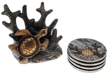 Load image into Gallery viewer, Nautical Ocean Beach Coastal Decor Coaster Set