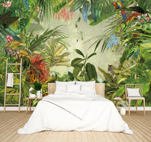 Load image into Gallery viewer, Tropical Jungle Mural 183 x 120