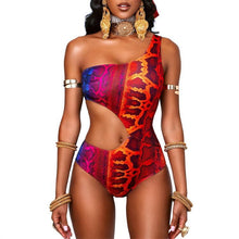 Load image into Gallery viewer, Snake Print Maillot