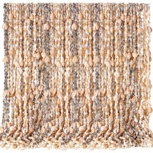 Load image into Gallery viewer, Natural Tahitian Shell Leis Necklace Summer Beach Party  (set of 12)