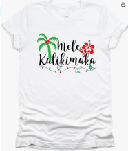 Load image into Gallery viewer, Mele Kalikimaka Christmas Holiday T-Shirt