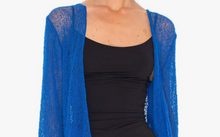 Load image into Gallery viewer, Sheer Knit Shrug in multiple Colors