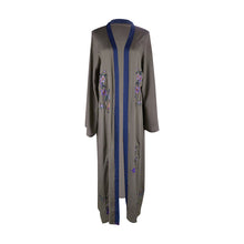 Load image into Gallery viewer, Full Length Embroidered Floral Beach Kaftan