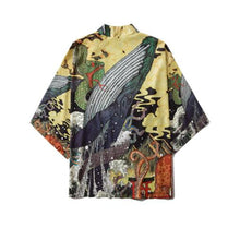 Load image into Gallery viewer, Asian Temptress Printed Kimono