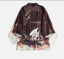 Load image into Gallery viewer, Asian Temptress Printed Kimono
