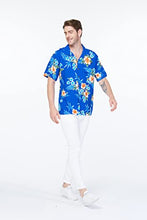Load image into Gallery viewer, Matching Family Luau Outfits -  Hibiscus Blue