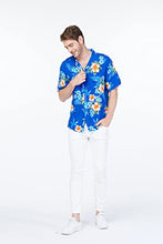 Load image into Gallery viewer, Matching Family Luau Outfits -  Hibiscus Blue