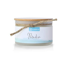 Load image into Gallery viewer, Natural Soy Hand Poured Candle, Paradise Scent, Fragrant Coastal Artisan Candle, 4oz, 30+ Hours Burn Time