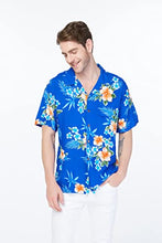 Load image into Gallery viewer, Matching Family Luau Outfits -  Hibiscus Blue
