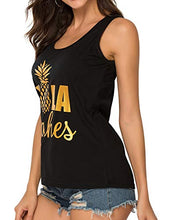 Load image into Gallery viewer, Hola Beaches Shirt Pineapple Print Tee
