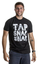 Load image into Gallery viewer, Tap, Snap, or Nap | Brazilian Jiu Jitsu MMA Submission Fighting Unisex T-Shirt Black: Clothing