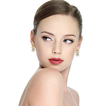 Load image into Gallery viewer, 18k Gold Tree of Life Baroque Pearl Drop Earrings