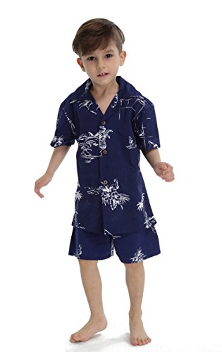 Matching Father Son Hawaiian Luau Outfits – Lizzie Lahaina Couture
