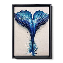 Load image into Gallery viewer, Whale Tail, Aluminum Metal Wall Art