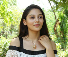 Load image into Gallery viewer, Citrine Gemstone Pendant Necklace - Natural Crystal Healing | Joy, Wealth and Abundance Jewelry for Men & Women