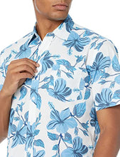 Load image into Gallery viewer, Men's Regular-Fit Short-Sleeve Floral Print Casual Shirt