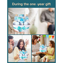 Load image into Gallery viewer, Day Spa Gift Basket for Women, 12Pcs Bath Set with Spa Kit Includes Bath Bombs, Body Lotion, Body Wash, Reed Diffuser
