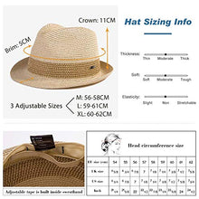 Load image into Gallery viewer, Mens Straw Panama Fedora