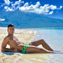 Load image into Gallery viewer, Bikini Briefs Padded Swimsuit (XXL,Green)