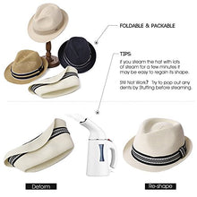 Load image into Gallery viewer, Mens Straw Panama Fedora