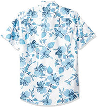 Load image into Gallery viewer, Men's Regular-Fit Short-Sleeve Floral Print Casual Shirt