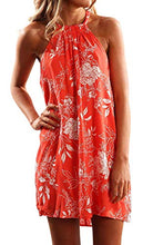 Load image into Gallery viewer, Women's Casual Sleeveless Floral Mini Dress