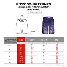 Load image into Gallery viewer, Rokka&Rolla Boys' Quick Dry Swim Trunks 4-Way Stretch Performance Beach Surfing Board Shorts with Mesh Lining: Clothing
