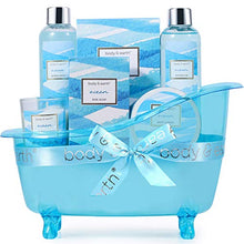 Load image into Gallery viewer, Home Spa Kit Scented with Ocean,Bath and Body Gift Basket