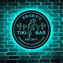 Load image into Gallery viewer, Custom Designed Tiki Bar Home LED Neon Sign