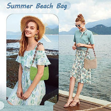 Load image into Gallery viewer, Hand Woven Shoulder Beach Bag