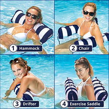 Load image into Gallery viewer, Inflatable Pool Float, Multi-Purpose Water Hammock
