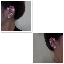 Load image into Gallery viewer, Earring Butterfly Ear Clip And Ear Hook