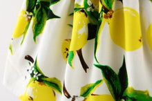 Load image into Gallery viewer, Baby Girl Clothes Lemon Printed sundress Infant