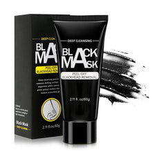 Load image into Gallery viewer, Bamboo Charcoal Face Mask Blackhead Removal Oil-control Black Deep Cleansing Peel Off Nose Mask Shrink Pores Acne Treatment