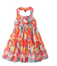 Load image into Gallery viewer, Children's Clothing Foral Beach Dress