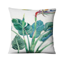 Load image into Gallery viewer, Tropical Palm Leaf  Decorative Throw Pillow 45*45cm