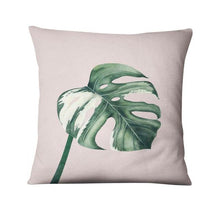 Load image into Gallery viewer, Tropical Palm Leaf  Decorative Throw Pillow 45*45cm
