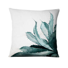 Load image into Gallery viewer, Tropical Palm Leaf  Decorative Throw Pillow 45*45cm