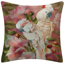 Load image into Gallery viewer, Pair of Birds Pattern Cushion Cover Decorative Throw Pillows