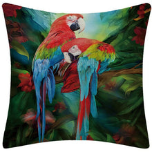 Load image into Gallery viewer, Pair of Birds Pattern Cushion Cover Decorative Throw Pillows
