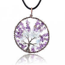 Load image into Gallery viewer, Tree of Life Chip Natural Stone Necklace & Pendants