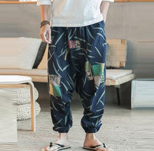 Load image into Gallery viewer, Cotton Linen Harem Pants for Men