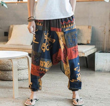 Load image into Gallery viewer, Cotton Linen Harem Pants for Men