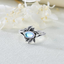 Load image into Gallery viewer, Sterling Silver Moonstone ring