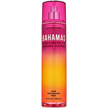 Load image into Gallery viewer, BAHAMAS - PASSIONFRUIT &amp; BANANA FLOWER Fine Fragrance Mist 8 Fluid Ounce