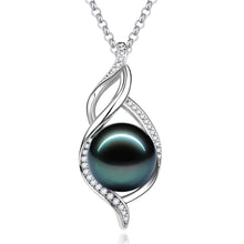 Load image into Gallery viewer, Tahitian Black Pearl Necklace